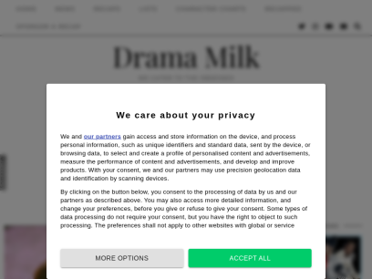 Drama Milk &bull; We cater to the Obsessed
