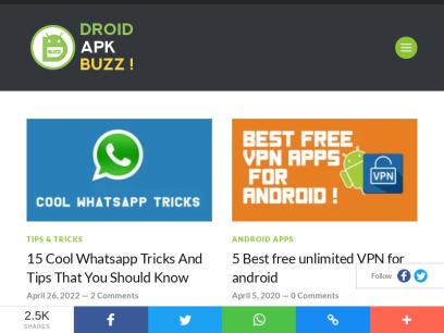 DroidApkBuzz - Discover Latest Android APK&#039;S