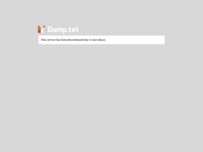 DumpText.com