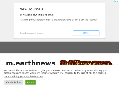 New EarthNewspapers.com - m.earthnewspapers.com