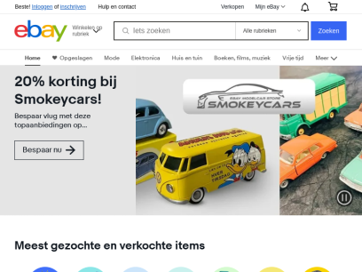 Sites like ebay.nl &
        Alternatives