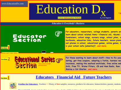 Educators and Future Educators-School-Financial Aid