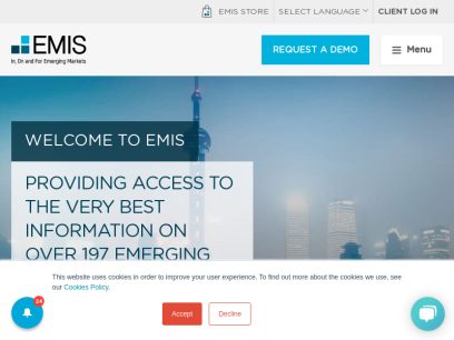Emerging markets research, data and news | EMIS