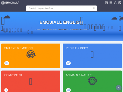 Home | Emoji Dictionary 📓 | EmojiAll English Official Website