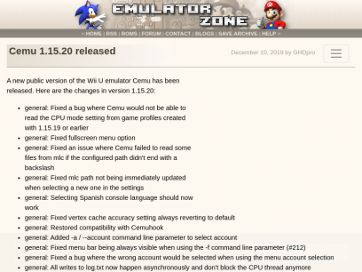 The Emulator Zone - Your Source for Emulation!