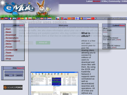 eMule-Project.net - Official eMule Homepage. Downloads, Help, Docu, News...