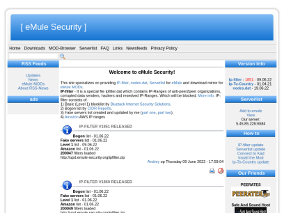 News - eMule Security