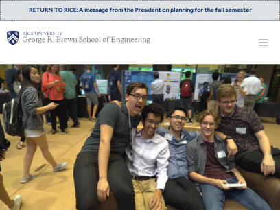 George R. Brown School of Engineering | Rice University