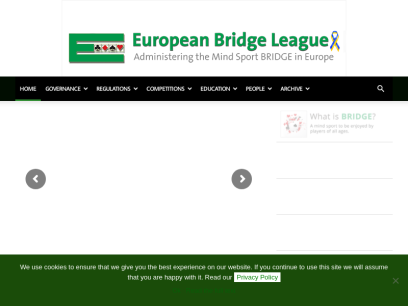 European Bridge League | Administering the Mind Sport BRIDGE in Europe
