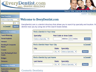 Dental Directory | Find a Dentist Near You