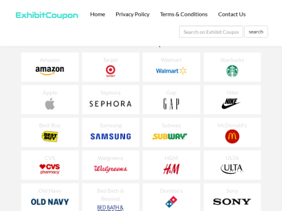 Exhibit Coupon - Save Your Penny With Our Coupon Discovery Engine.