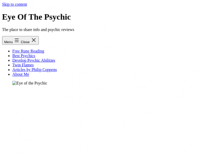 Eye of The Psychic - Paranormal Investigations and Reviews