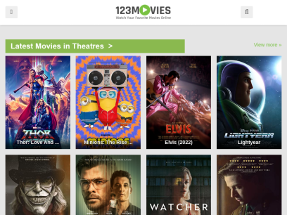 123Movies - Watch FREE Movies &amp; TV Shows Online in HD Quality