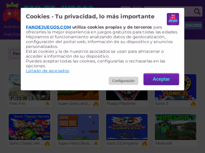 FANDEJUEGOS.COM | Juegos gratis