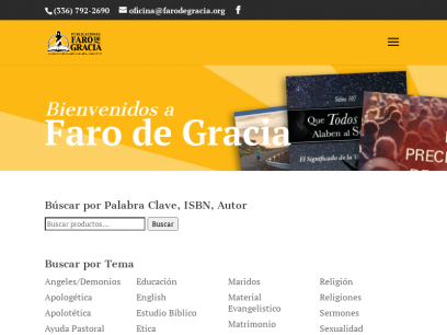 Publicaciones Faro de Gracia | Literatur Reformada / Reformed Spanish Books