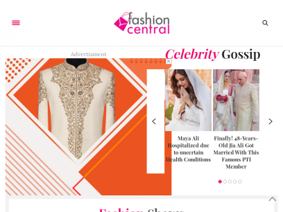 Fashion Central &#8211; Fashion Central brings you all the info about Pakistan Fashion Shows, Celebrities, Designers and Models.