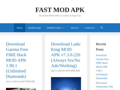 FAST MOD APK - Download MOD APKs of Games &amp; Apps Fast