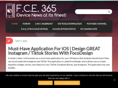 | F.C.E. 365 - Your Best Jailbreak and iDevice-Related News! |