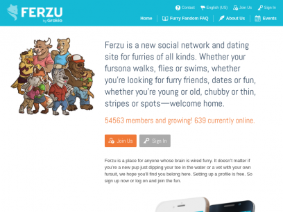
        Ferzu - Social network and dating for furries, anthros and furry fandom
    