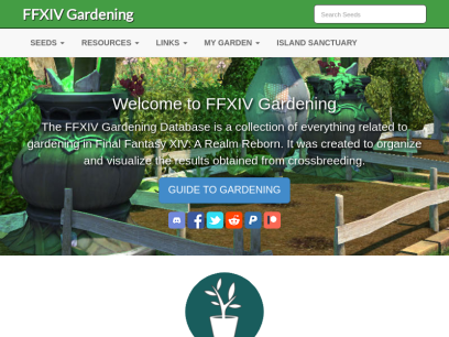 FFXIV Gardening