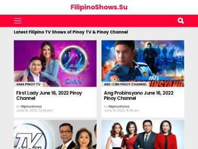 OFW Pinoy TV to watch Filipino TV Shows of Pinoy Channel &amp; Pinoy Tambayan
