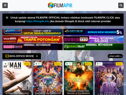 Nonton Film Streaming Filmapik Movie Layarkaca21 Lk21 Dunia21 Bioskop Cinema 21 Box Office Subtitle Indonesia Gratis Online Download - Filmapik