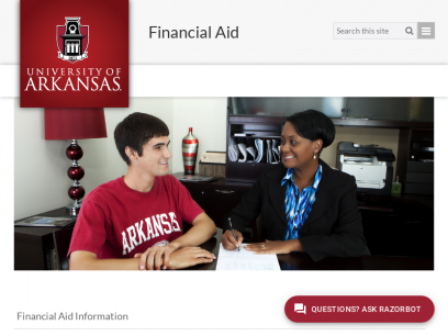 Office of Financial Aid | University of Arkansas