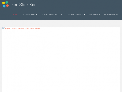 Fire Stick Kodi -
