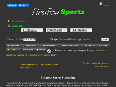 Firstrow | Firstrowsports