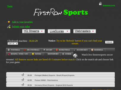 FIRSTROW | FIRSTROWSPORTS