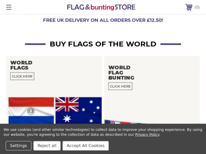 Flag and Bunting Store | The UK's Flag Specialists