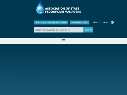 The Association of State Floodplain Management | ASFPM