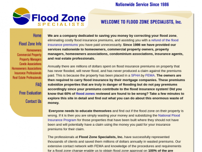 Flood Zone Specialists, Inc.