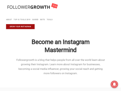 Learn how to grow your Instagram - Followergrowth