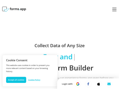 forms.app: Online Form Builder | Free Online Survey Tool