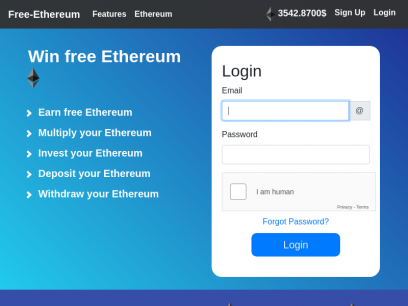 Free-Ethereum.io Win free Ethereum every hour!