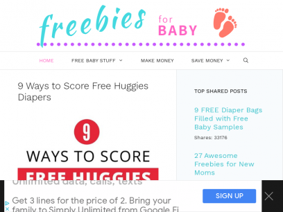 51 Awesome Baby Freebies for New &amp; Expecting Moms