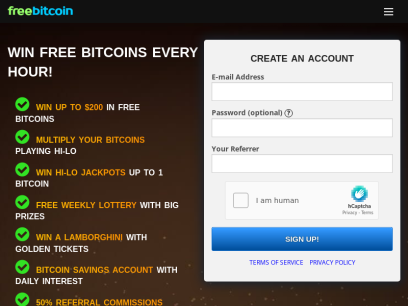 FreeBitco.in - Bitcoin, Bitcoin Price, Free Bitcoin Wallet, Faucet, Lottery and Dice!