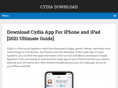 Download Cydia App For iPhone and iPad [2021 Ultimate Guide] | Cydia Download
