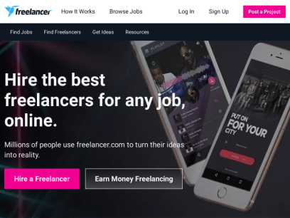 Hire Freelancers &amp; Find Freelance Jobs Online | Freelancer