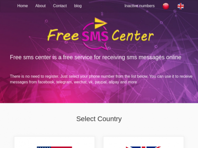 Receive Free SMS Online