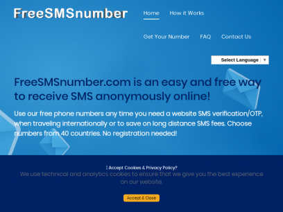 Free SMS Number