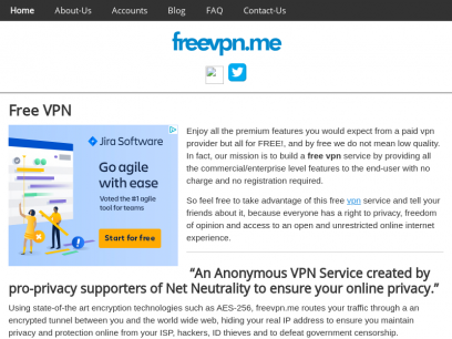 Free VPN - Free Anonymous OpenVPN Service