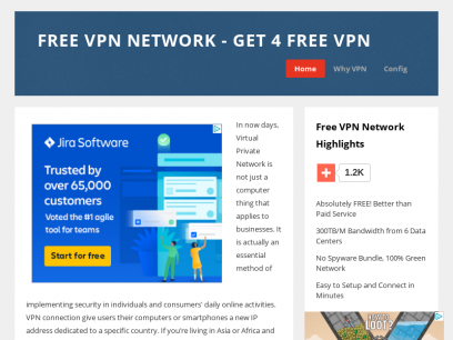 Welcome to Free VPN Network &mdash; Free VPN Network - Get 4 Free VPN