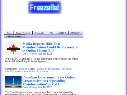 Sites like freezenet.ca &
        Alternatives