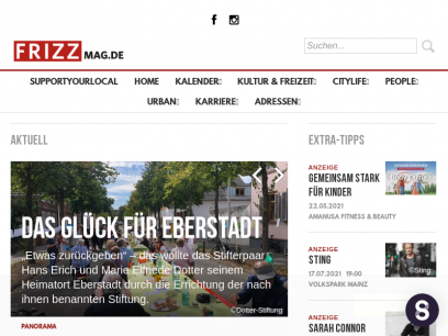 FRIZZ - Das Stadt- und Kulturmagazin &amp; Online-Portal für Darmstadt, Südhessen und Rhein-Main - FRIZZmag.de - FRIZZ - Das Stadt- und Kulturmagazin &amp; Online-Portal für Darmstadt, Südhessen und Rhein-Main - FRIZZmag.de
