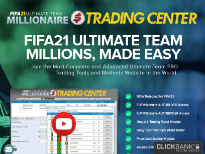 FIFA 21 Autobuyer and Autobidder OFFICIAL SITE - FUTMillionaire Trading Center &mdash; FIFA 21 Autobuyer and Autobidder - Ultimate Team Millionaire Trading Center - OFFICIAL SITE