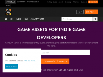 Game Assets for Indie Developers | GameDev Market