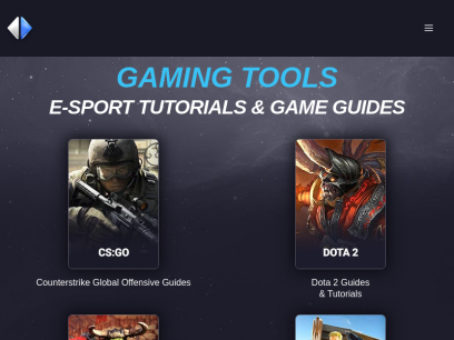 ▷ Game Guides, Tutorials and Reviews for E-Sport Games