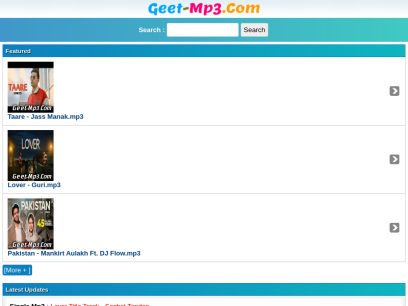 Geet-Mp3.Com  :: DjPunjab.Com Download Latest Punjabi Bollywood Westren Music Mp3, Video Songs
